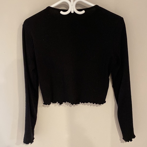 h&m hot wheels crop long sleeve top - barely worn - Picture 3 of 3